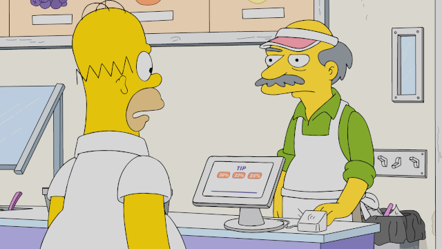 Click to watch 'The Tipping Point' (popup) The Simpsons